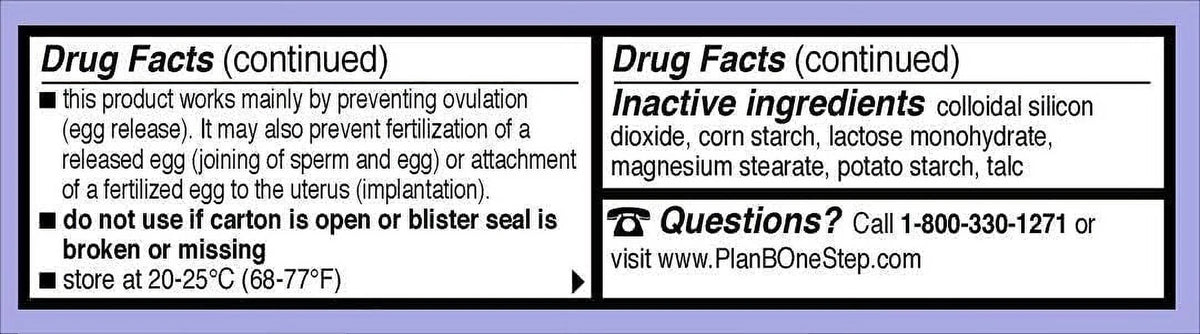Emergency Contraceptive O682101