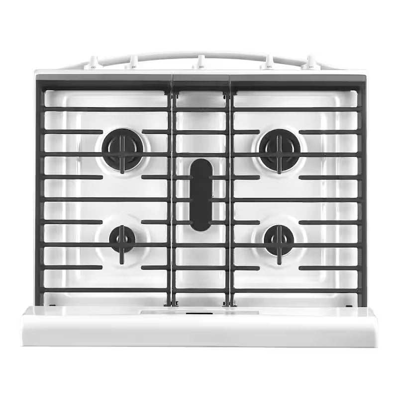 5.0 cu. ft. Gas Range with Self Cleaning in White P5041