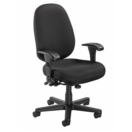 Fabric Task Chair with Black Base U964705