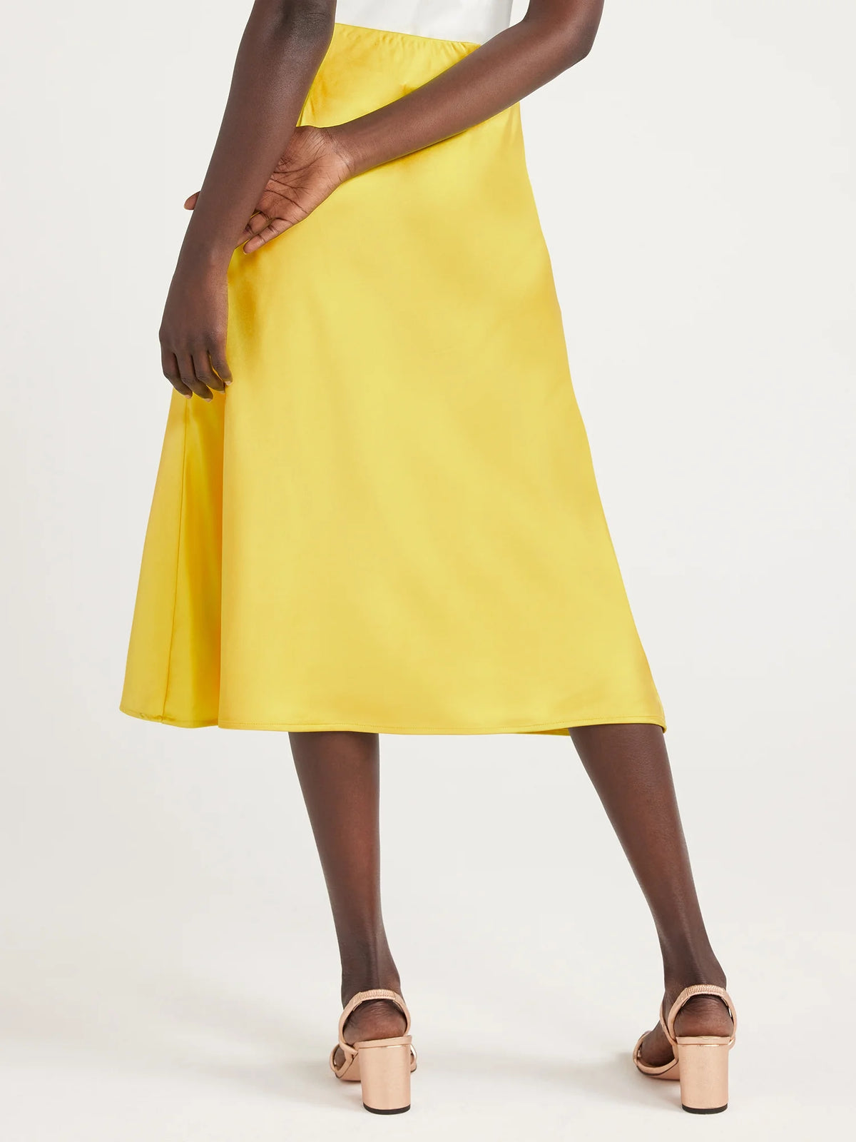 Women's Bias Slip Midi Skirt E56320