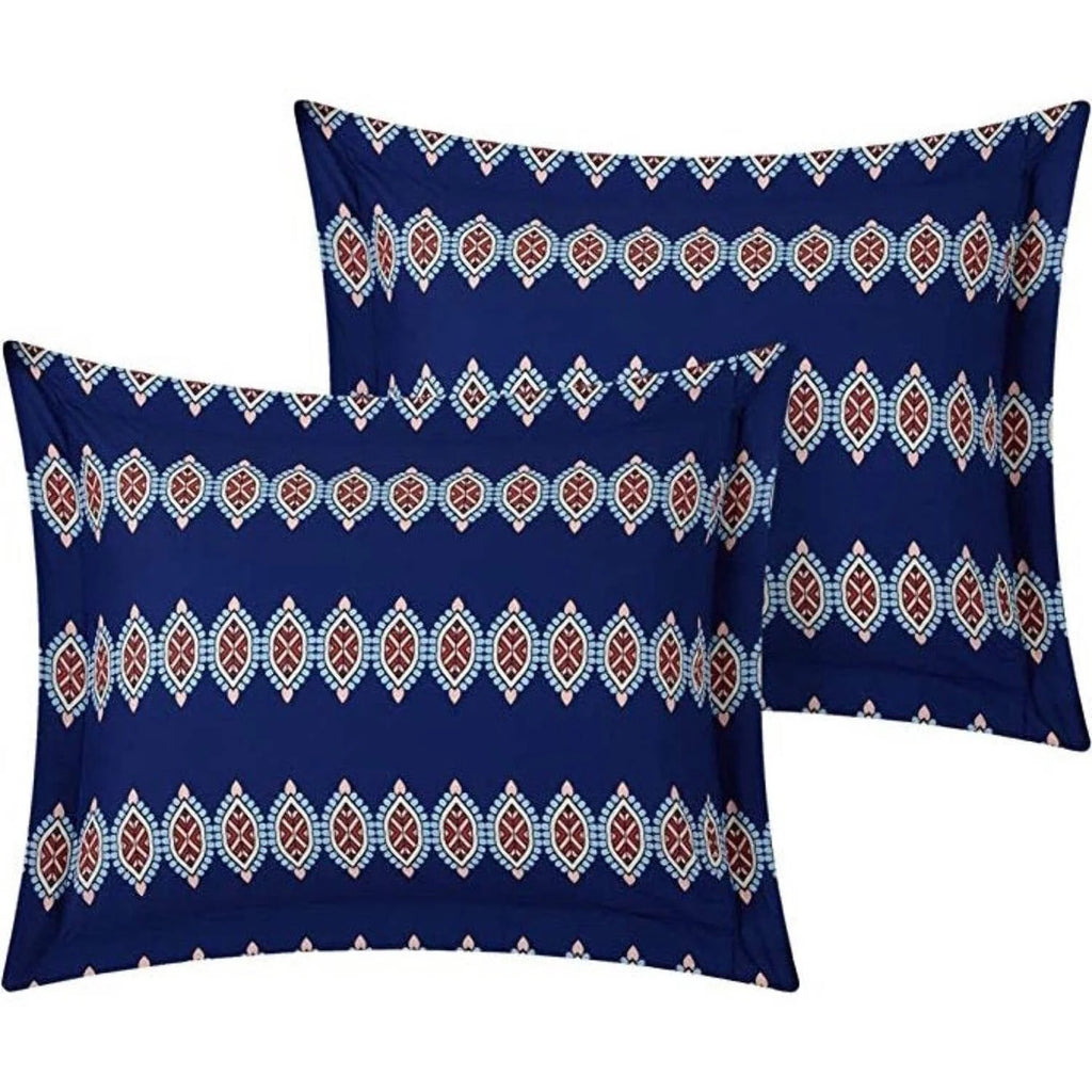 Queen Size 4 Piece Cotton Reversible Quilt Set K433086