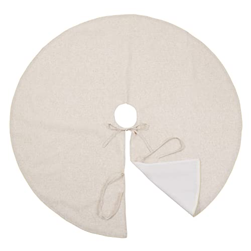 Linen Christmas Tree Skirt 56" K439078
