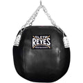 Black Vinyl Leather Round Bag R616