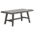 72 Inch Rectangular Dining Table with Flared Legs I764303