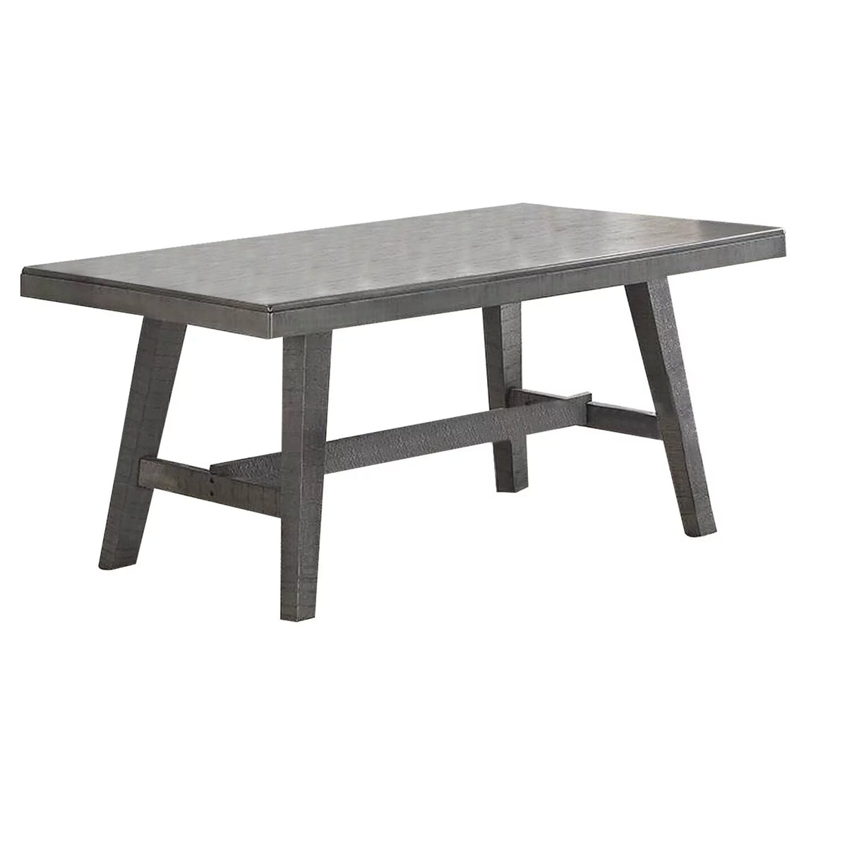 72 Inch Rectangular Dining Table with Flared Legs I764303
