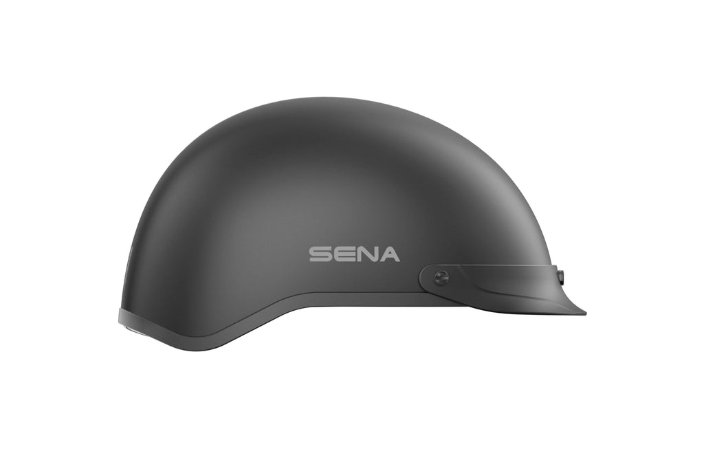 Matte Black Bluetooth Half Helmet J432