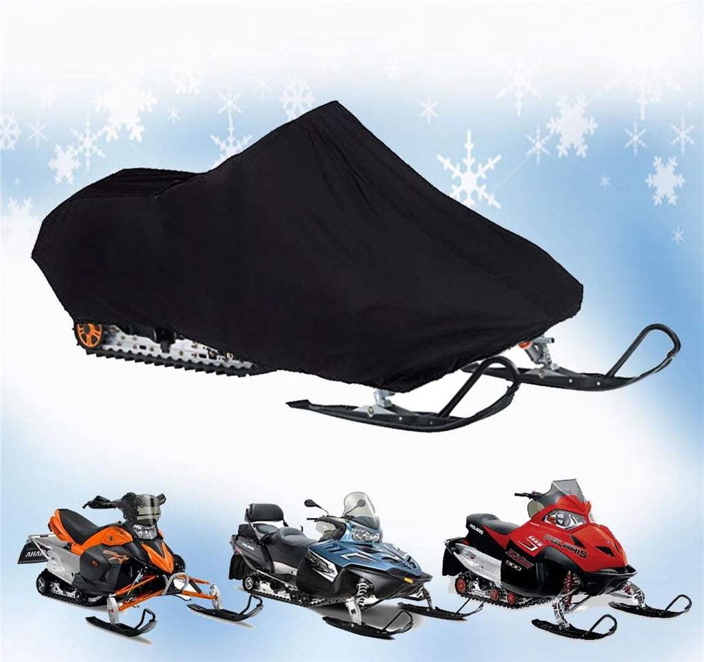 200 Denier All Black Snowmobile Cover R71871