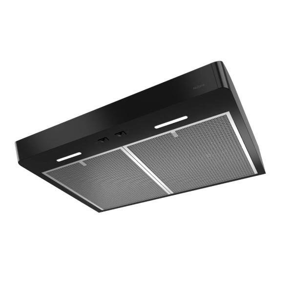 Black Under Cabinet Range Hood T9714
