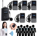 UHF Wireless Simultaneous Translation System Transmitter Receiver 200 Channels 1 Transmitter & 5 Receivers E208