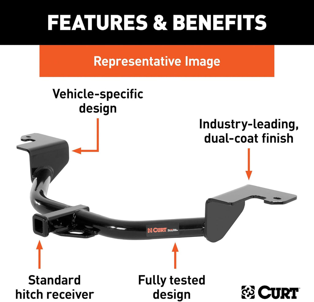 Class 1 Trailer Hitch with 1-1/4-Inch Receiver G898