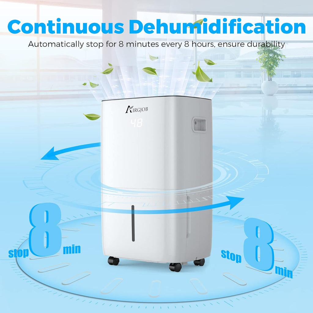 50-Pint Energy Star Dehumidifier with Auto Continuous Drain R3055