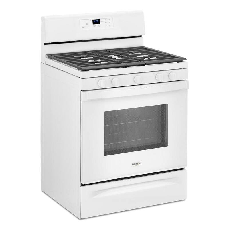5.0 cu. ft. Gas Range with Self Cleaning in White P5041