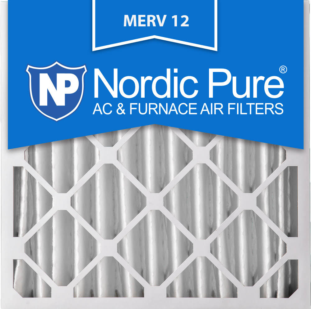 20x20x4 MERV 12 Pleated AC Furnace Air Filters 6 Pack T58009