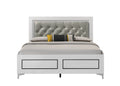 Queen Size Bed with LED Gray A51532