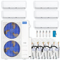 48,000 BTU 5 Zone Ductless Mini Split Air Conditioner and Heat Pump T316