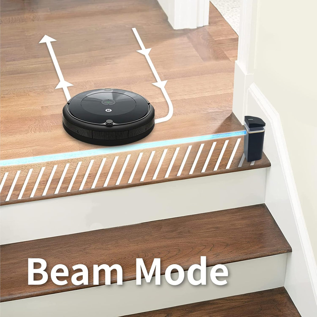 2 Pack Virtual Wall Barrier Compatible with iRobot Roomba Series Robots U7500
