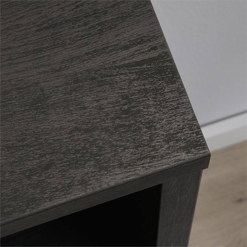 3-Shelf Engineered Wood Bookcase in Raven Oak Z4934