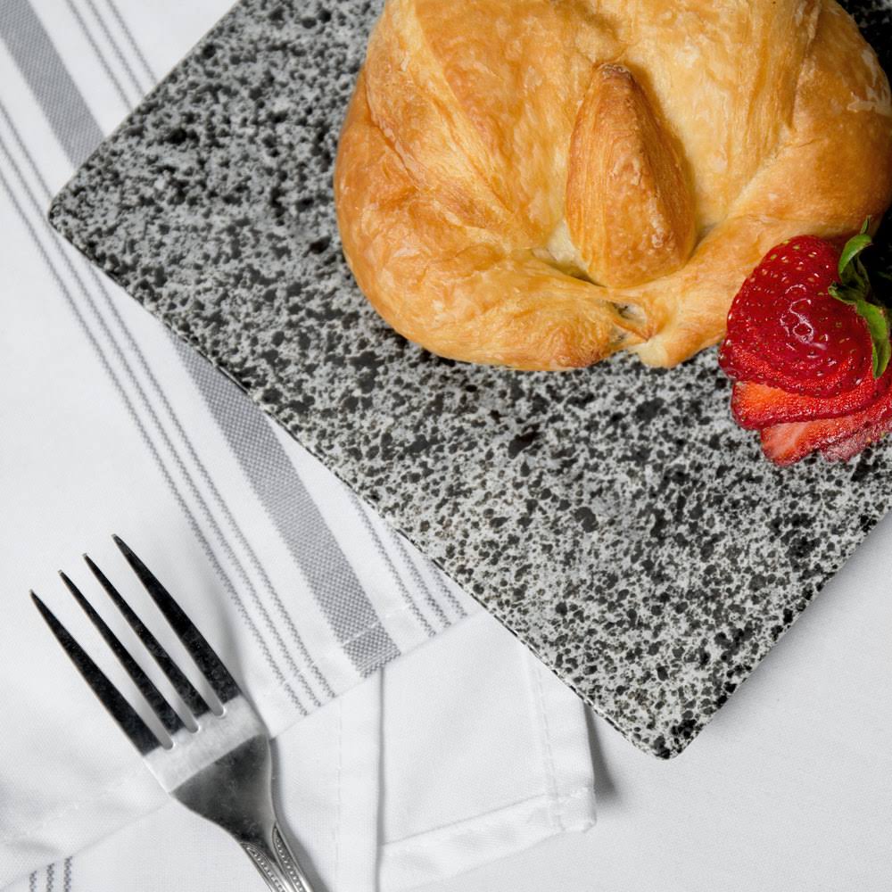 Granite Square Porcelain Dinner Plate - 24/Case F290590