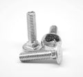 3/8x22-16 x 5x22 (FT) Coarse Thread Grade 5 Carriage Bolt Medium Carbon Steel Zinc Plated Pk 112 U343364