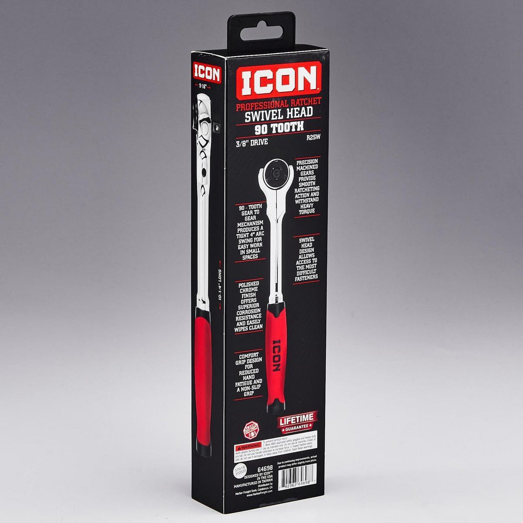 3/8 in. Drive Swivel Head Ratchet S9098