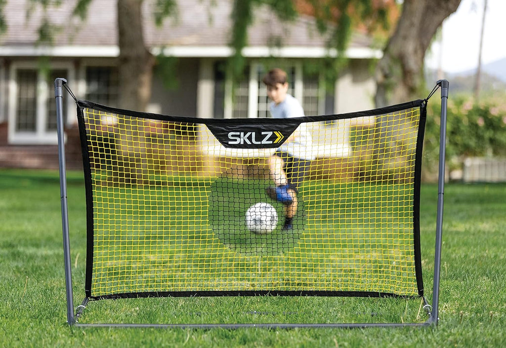 Solo Soccer Net Trainer and Rebounder with Carry Bag Q764830