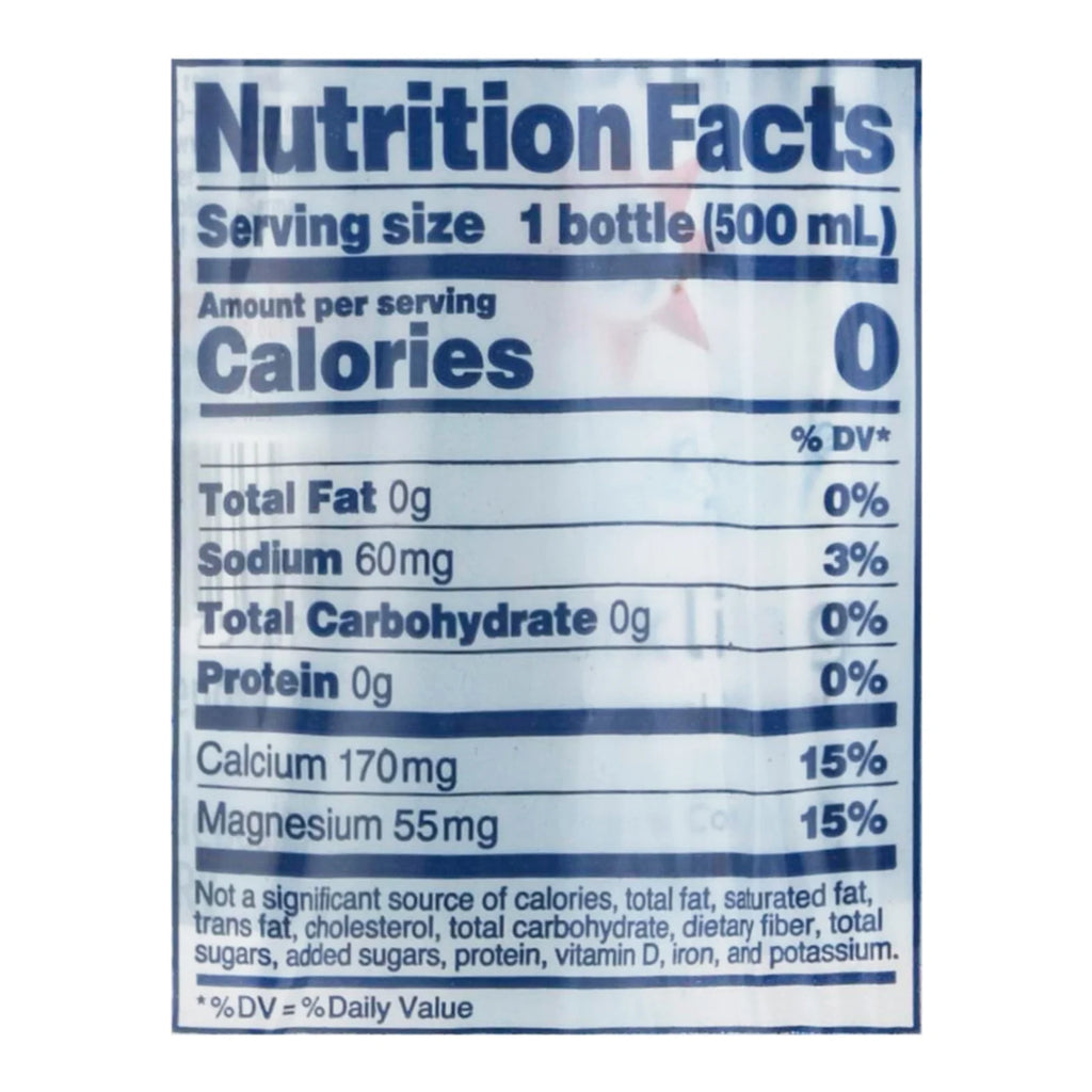 Sparkling Mineral Water - Case of 4 - 16.9 Fl oz. R464