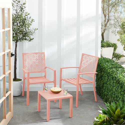 3-Piece Stackable Steel Bistro Set B10724