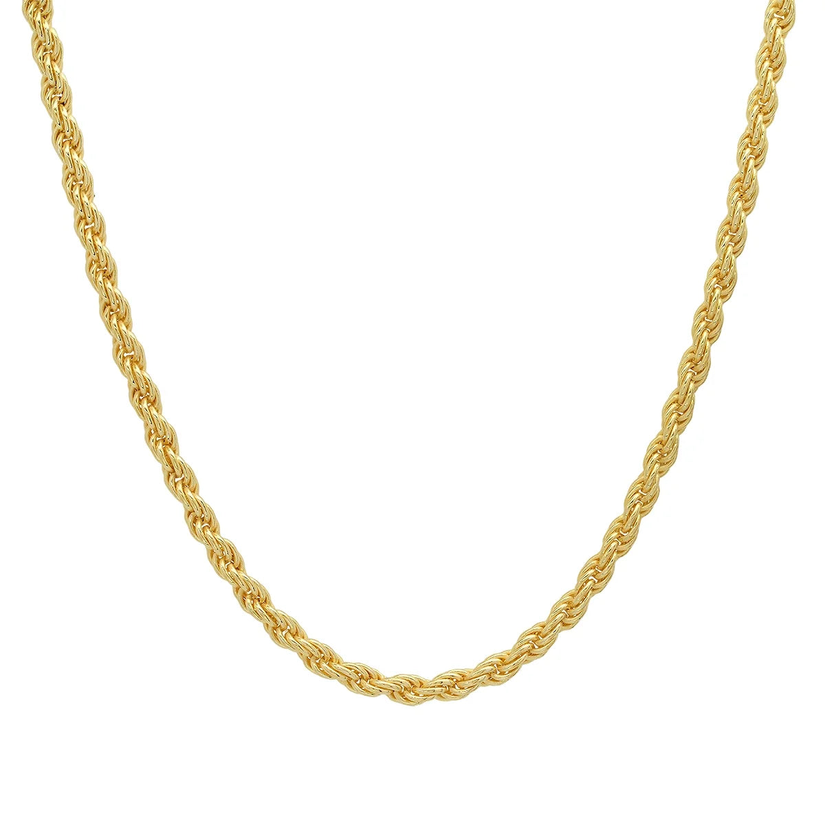 Gold Italian Rope Chain 22" - 30" D29761