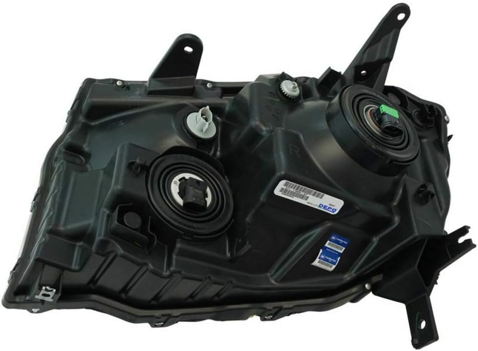 Passenger Side Headlight for Honda Pilot 2012-2015 with Bulbs T9175
