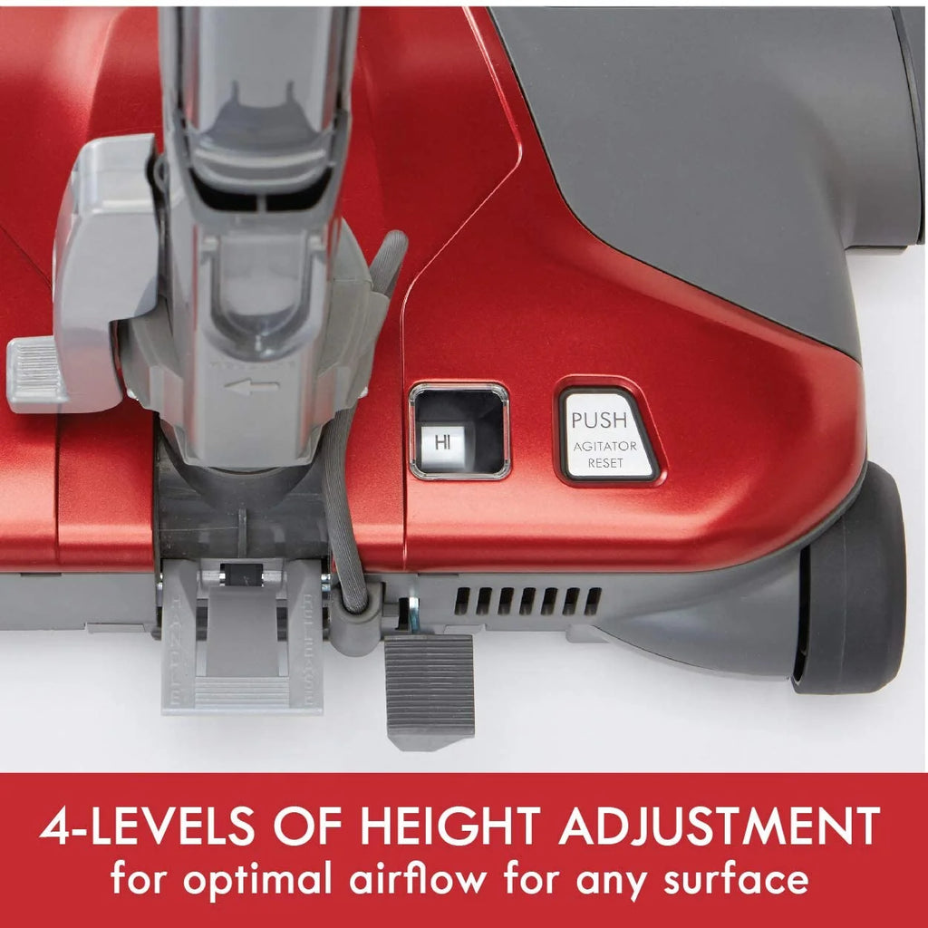 Red Bagged Canister Vacuum Cleaner I216