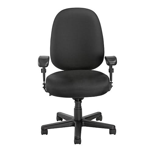 Fabric Task Chair with Black Base U964705