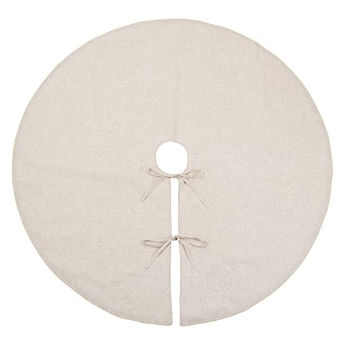 Linen Christmas Tree Skirt 56" K439078