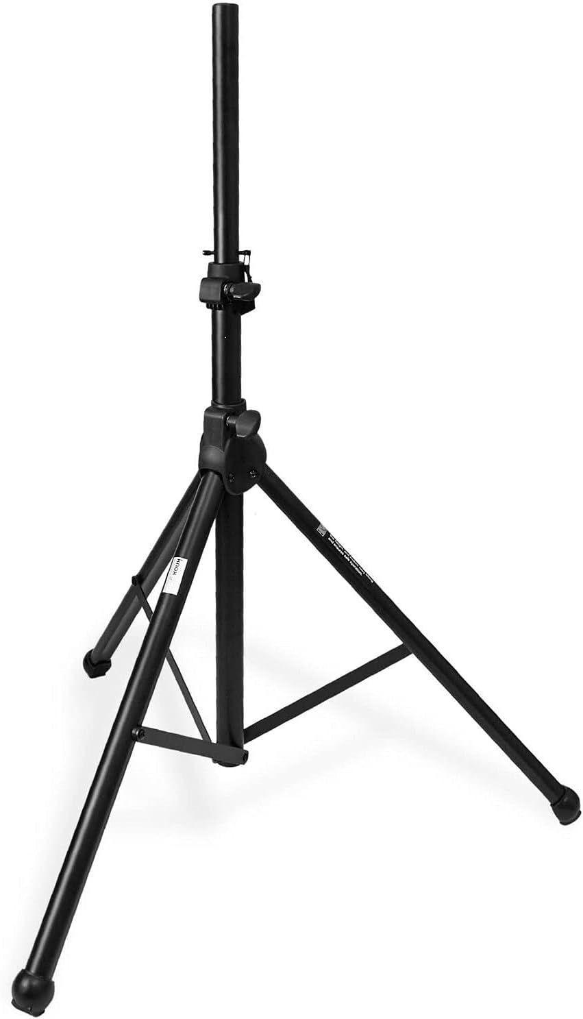 15-Inch Powered Loudspeaker Bundle with Tripod Stand & 2 XLR Microphone Cables B704