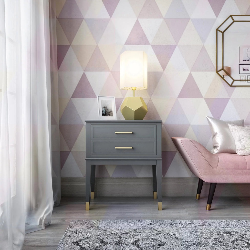 Graphite Gray End Table G651