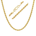 Gold Italian Rope Chain 22" - 30" D29761