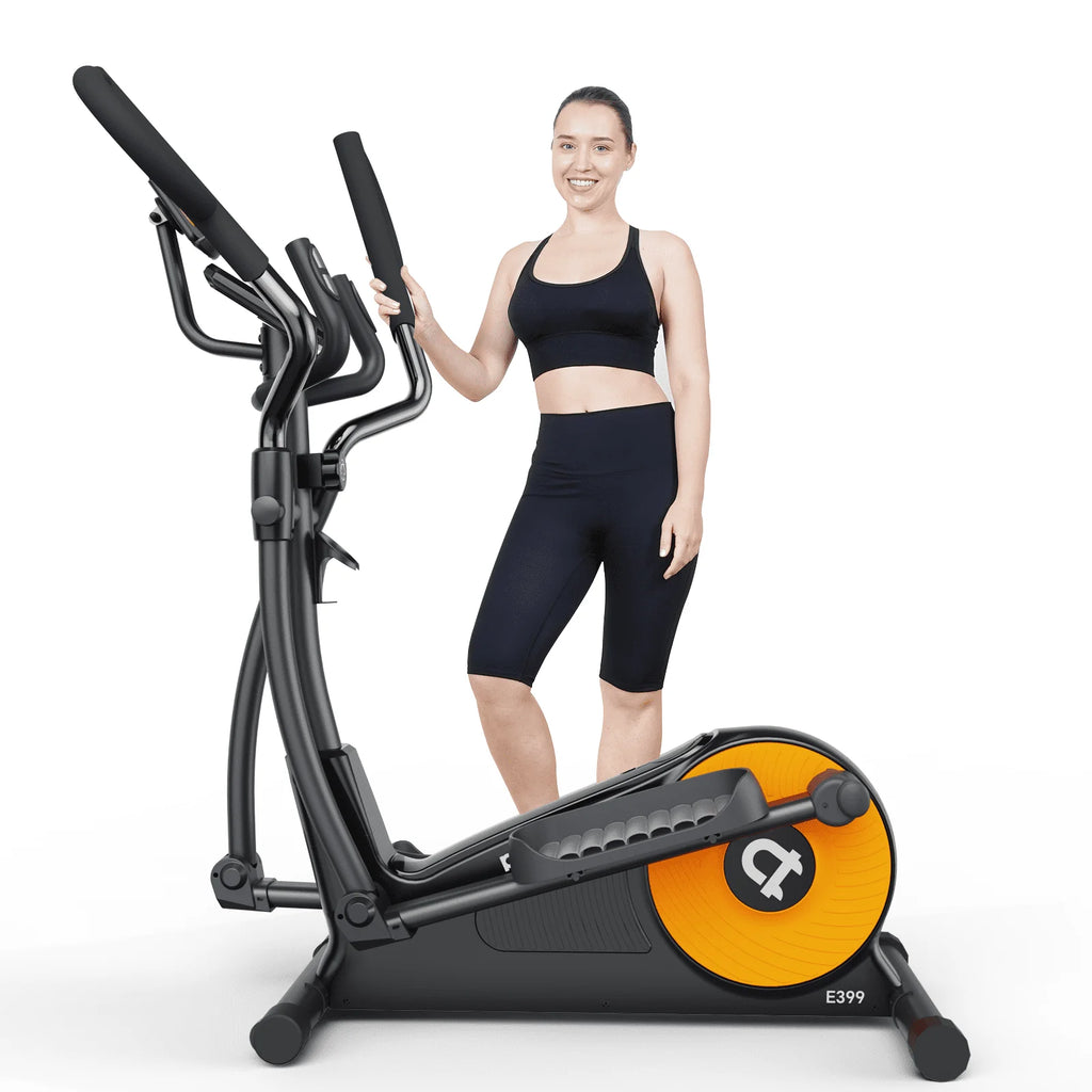 Silent Magnetic Elliptical Bike Stationary Exercise Machine O377653
