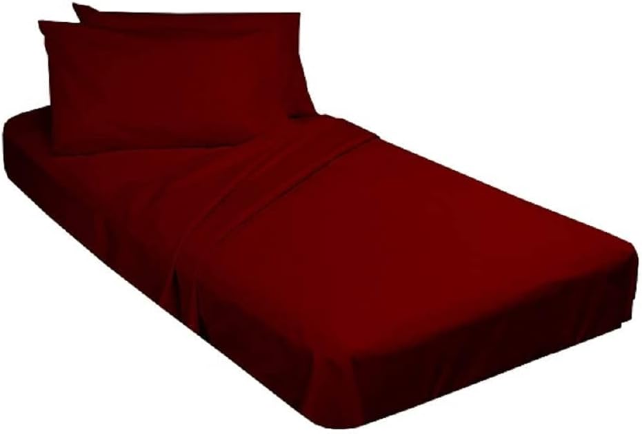 Ivory Cotton Fitted Cot Sheets 4(PCs) O80484