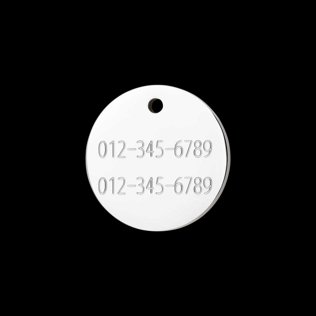Circle Pet ID Dog Tag D4411