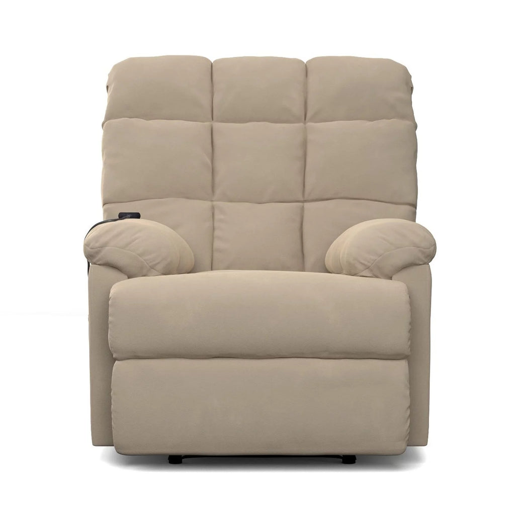 Khaki Microfiber Power Lift Recliner T507