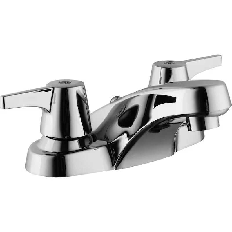 2-Handle Low-Arc Bathroom Faucet in Chrome U205754