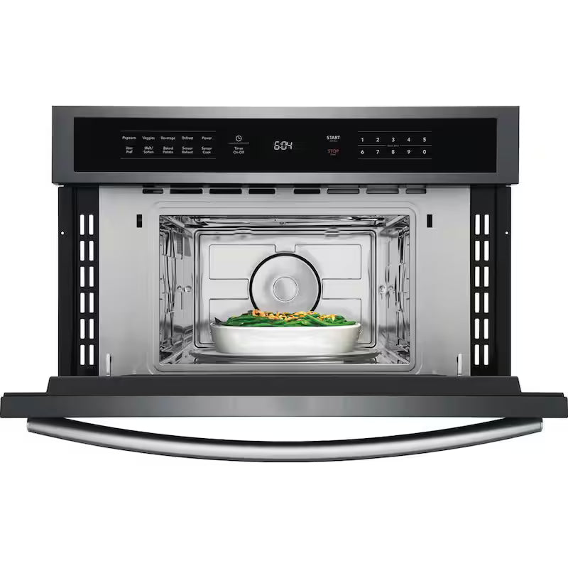 Black Stainless Steel 1.6 cu. ft. Built-In Microwave Oven G845