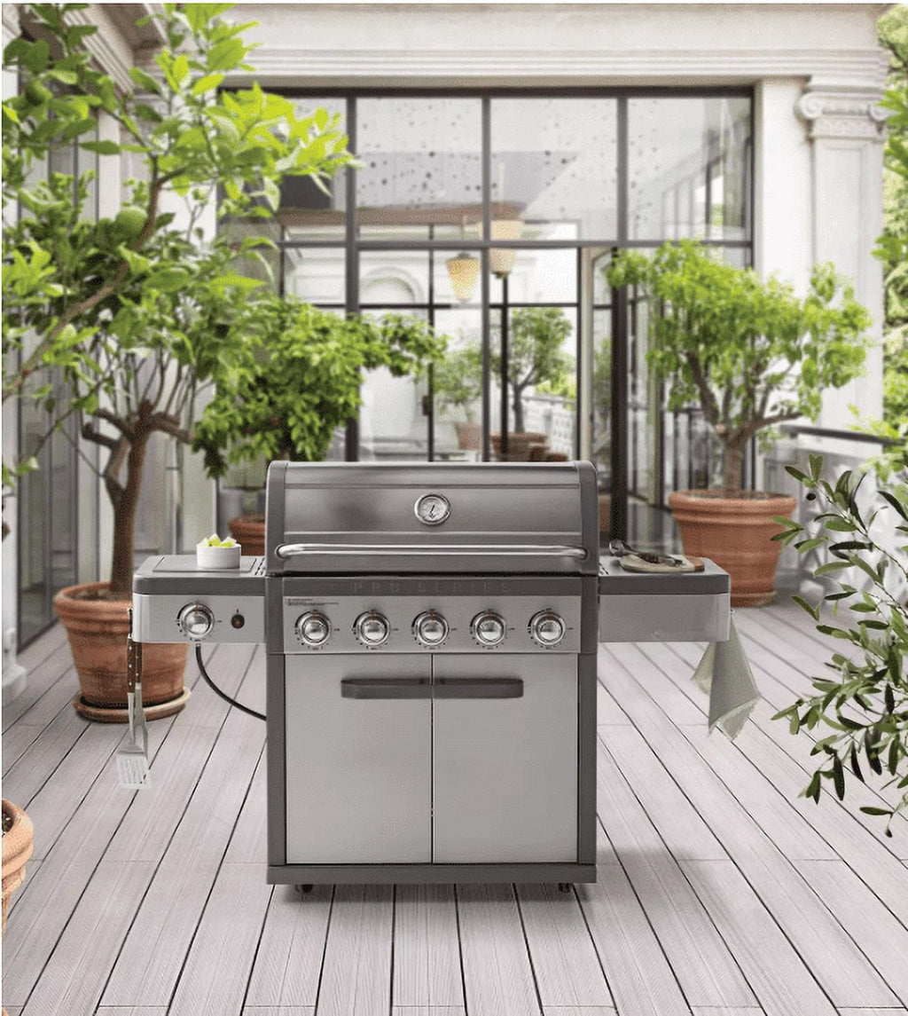 5-Burner Gas Grill Stainless Steel X996