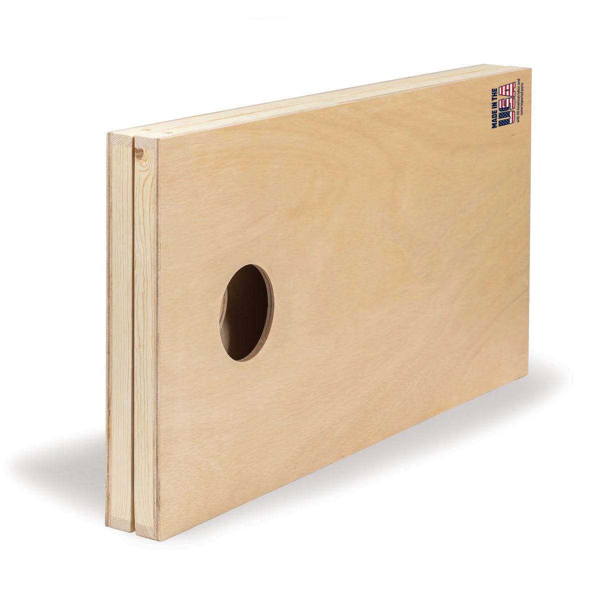 2' x 4' Natural Wood Cornhole Boards Bean Bag Toss Set with 8 Bean Bags G416486