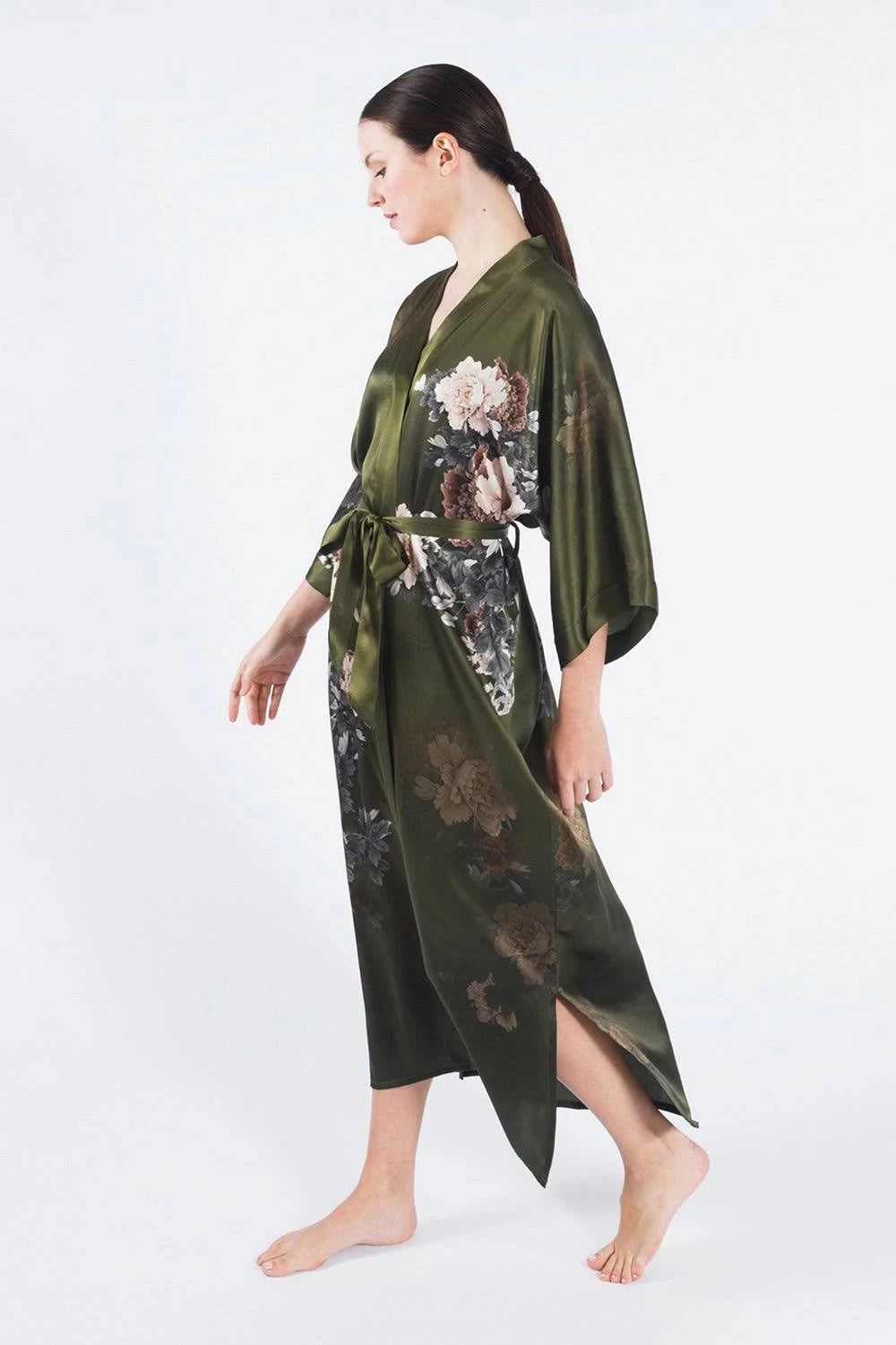 Silk Kimono Robe I40221
