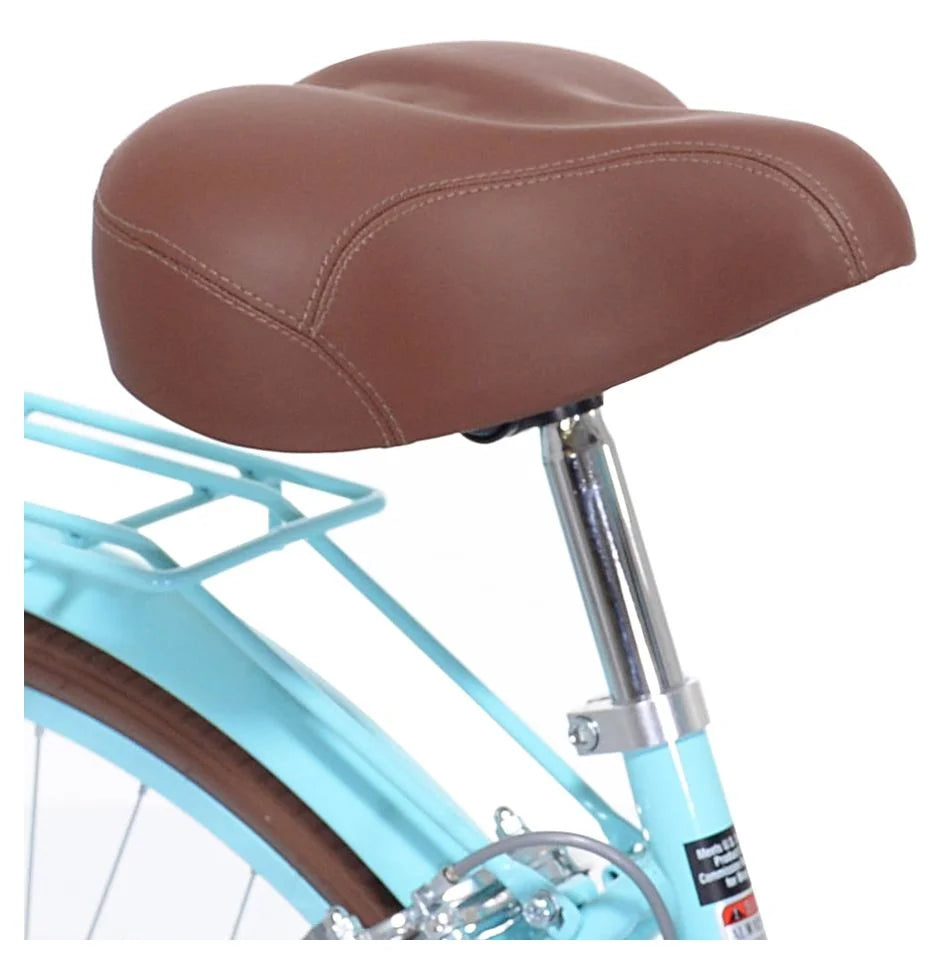 Light Blue and Brown Cruiser Bike S9813