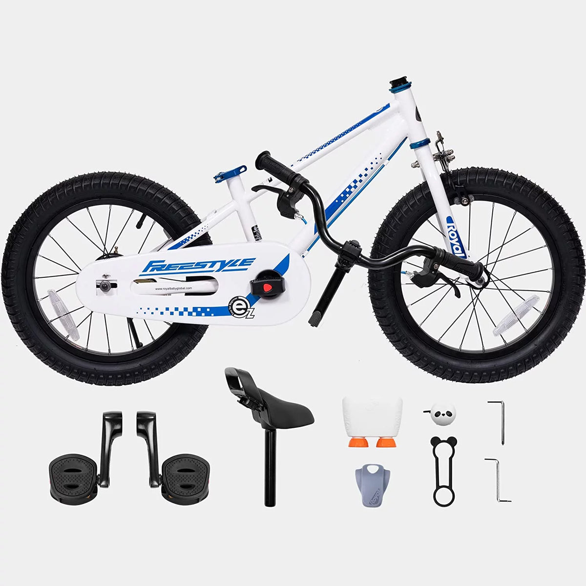 14 Inch Blue Balance & Pedal Bicycle W29165