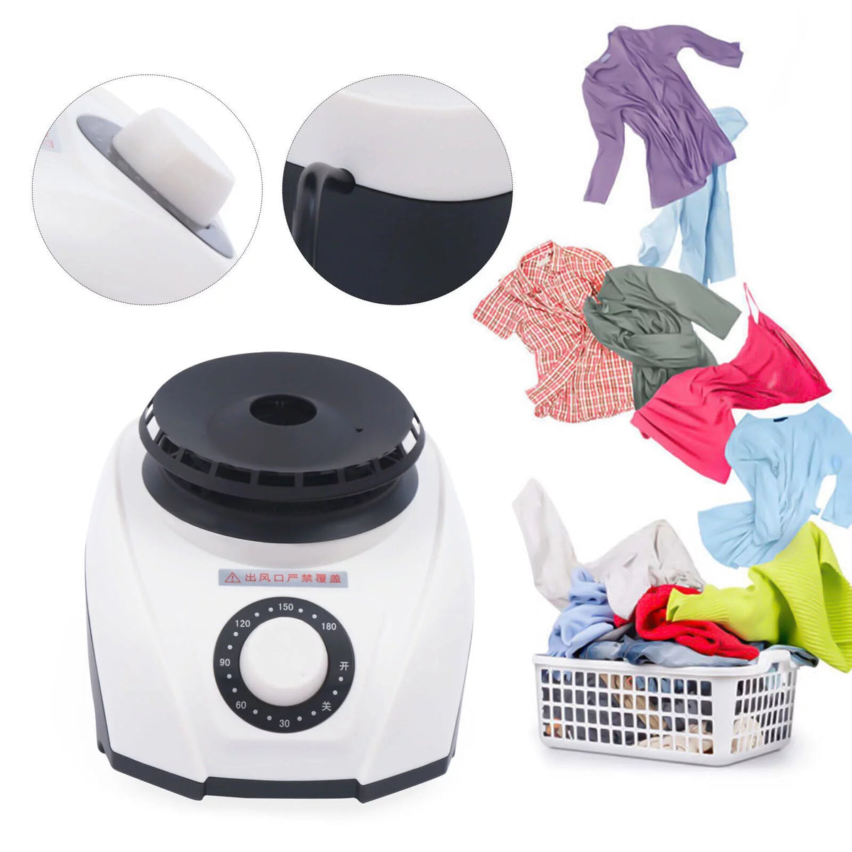 Portable Electric Clothes Dryer 1200W F439337