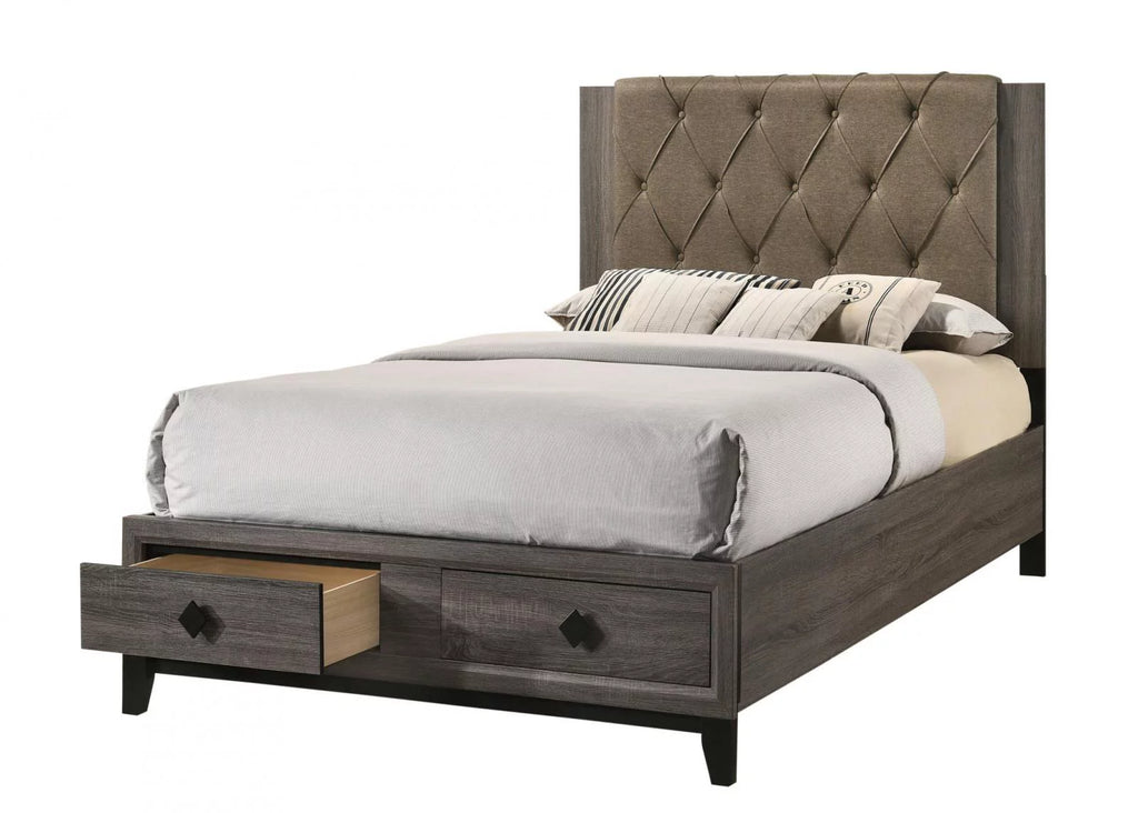 Gray Oak Storage King Bedroom Set 5Pc G815999