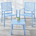 3-Piece Stackable Steel Bistro Set B10724