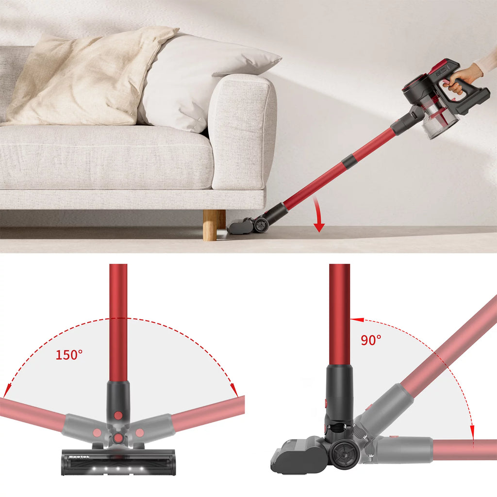 5 in 1 Cordless Stick Vacuum Cleaner with LED Display E6721